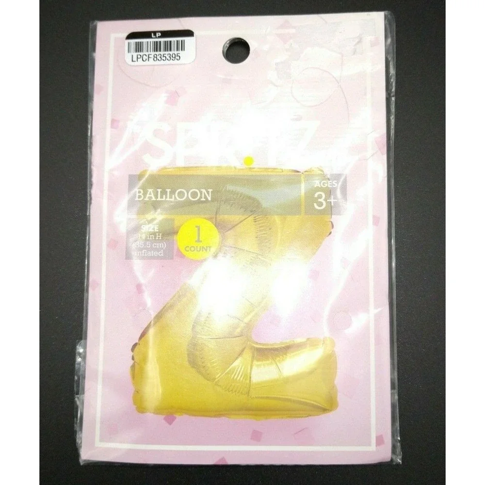 Letter Z Gold Foil Balloon 14